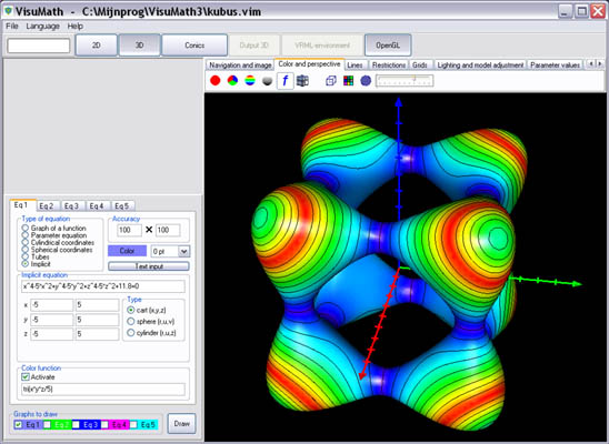 VisuMath example